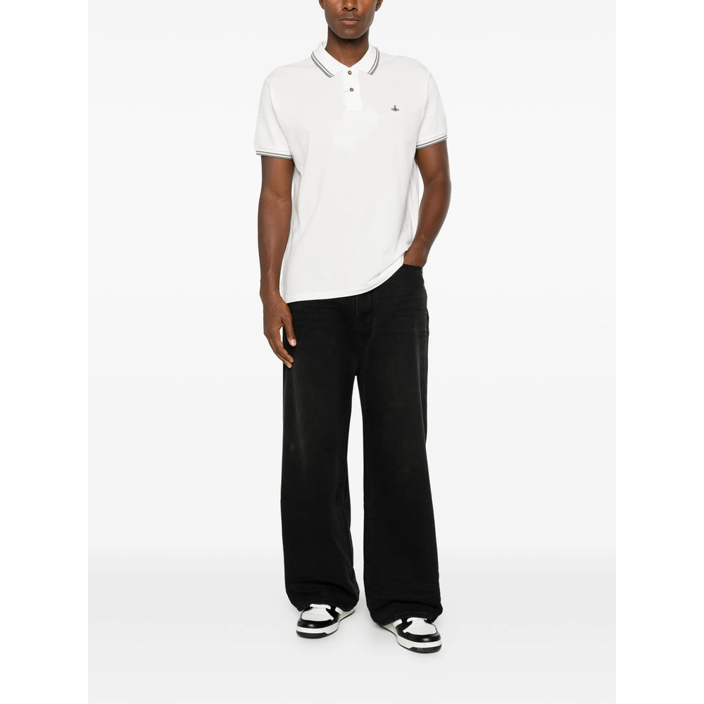 Vivienne Westwood White Polo Shirts Men