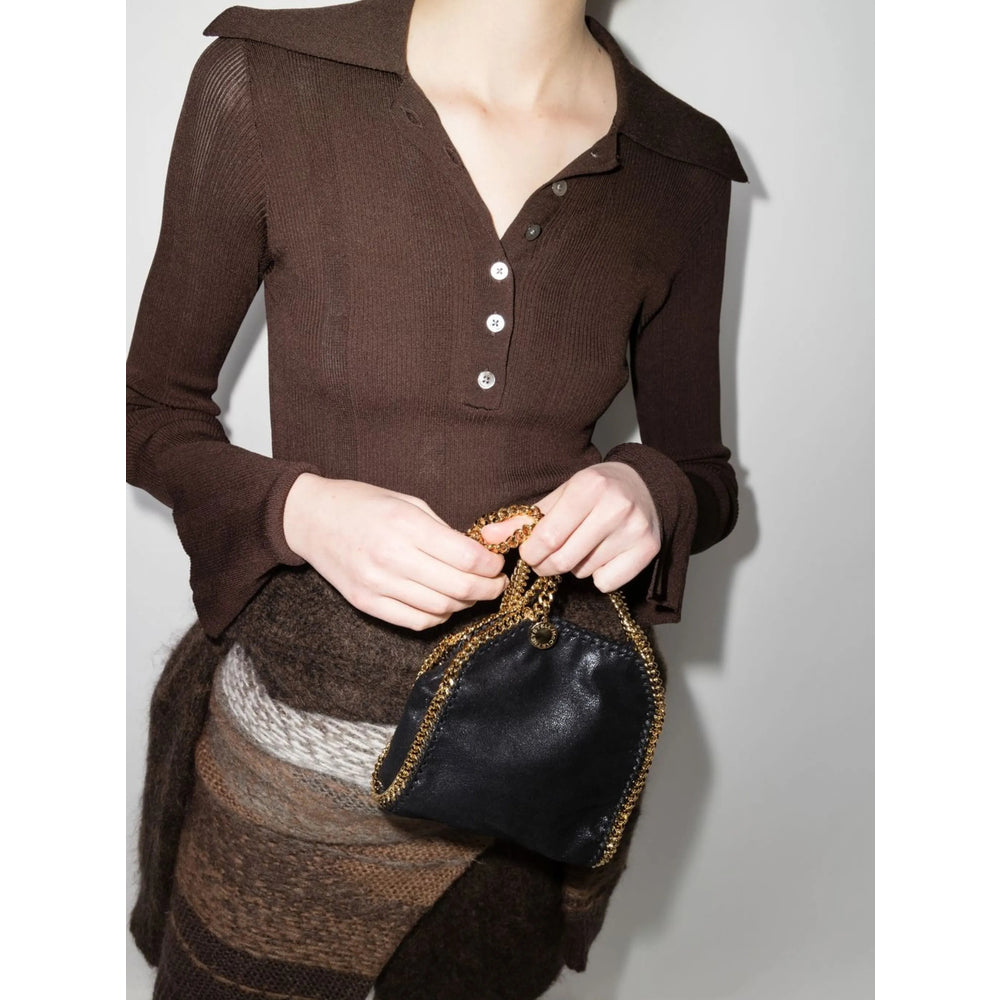Stella Mccartney Black Tote Bags Women
