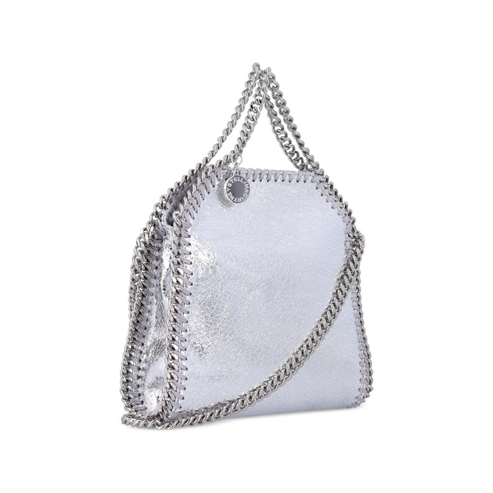 Stella Mccartney Silver Tote Bags Women