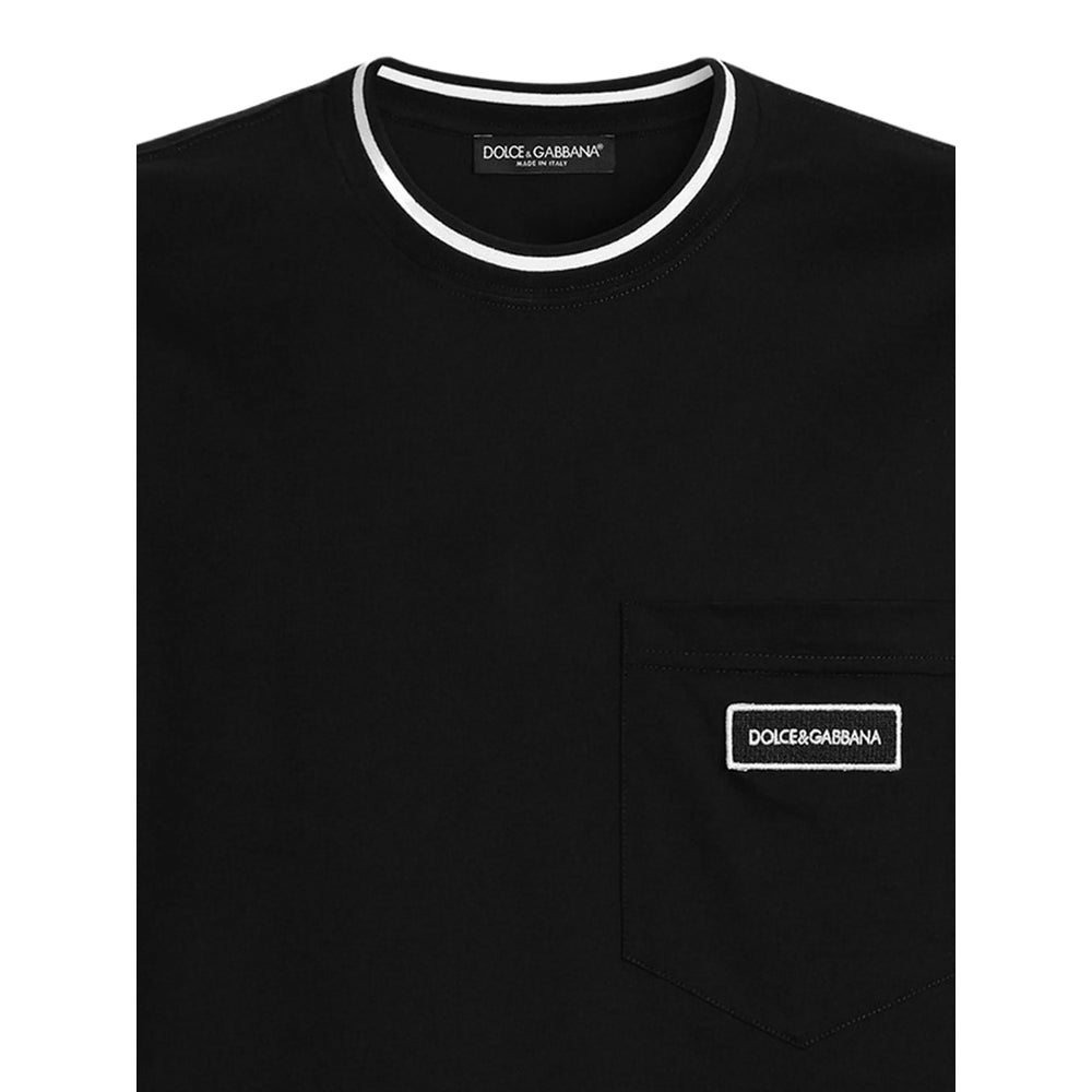 Dolce & Gabbana Black T-Shirts & Vests - T-Shirts Men
