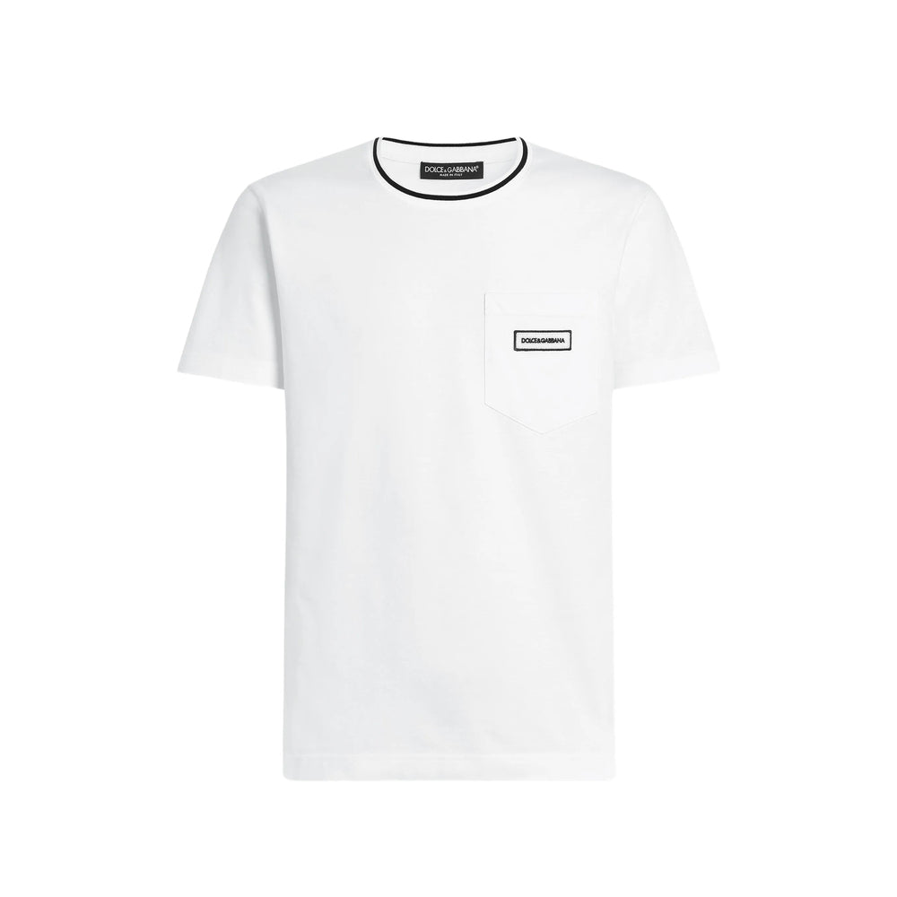 Dolce & Gabbana White T-Shirts & Vests - T-Shirts Men