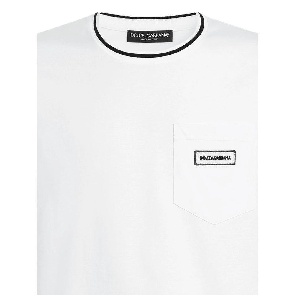 Dolce & Gabbana White T-Shirts & Vests - T-Shirts Men