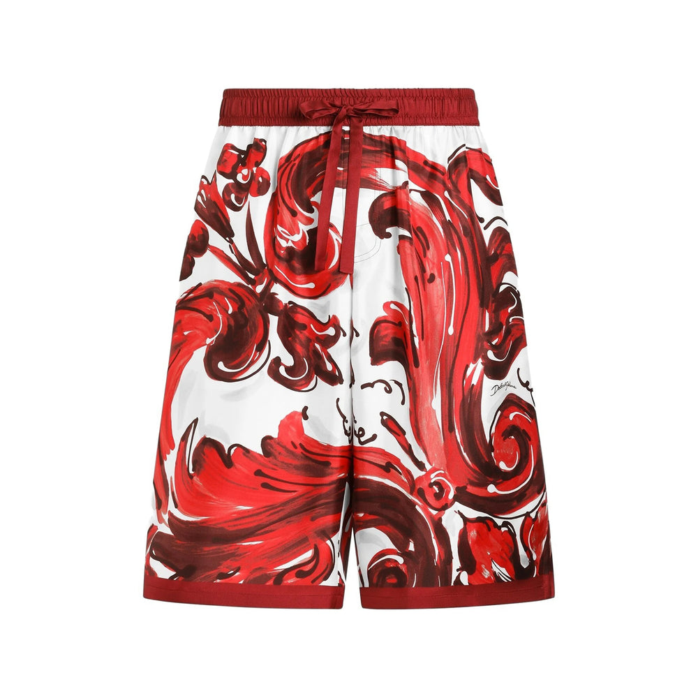 Dolce & Gabbana Red Shorts - Bermuda Shorts Men