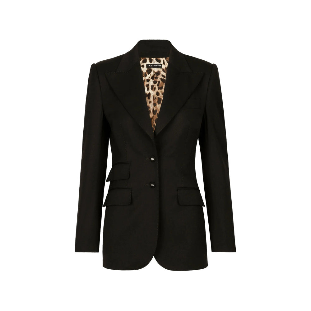 Dolce & Gabbana Black Jackets - Blazers Women