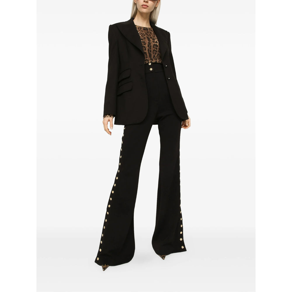 Dolce & Gabbana Black Jackets - Blazers Women