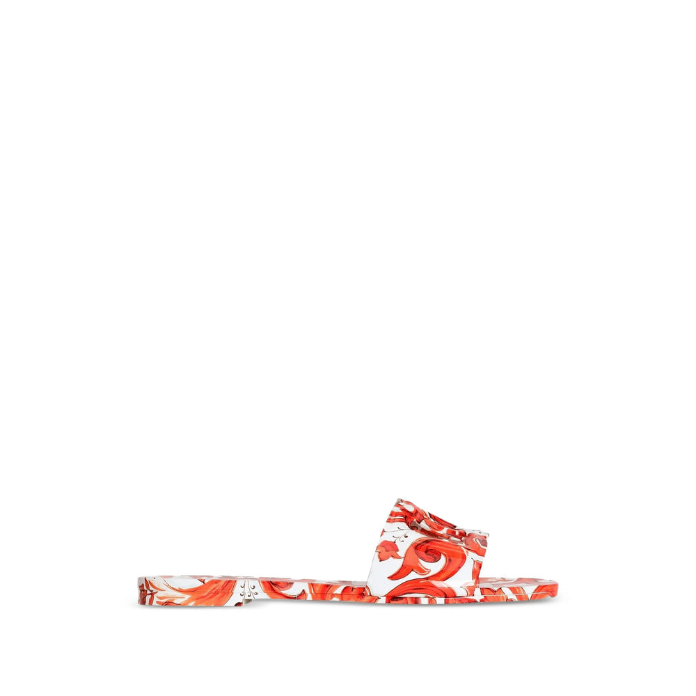 Dolce & Gabbana White Flip-Flops & Slides Women