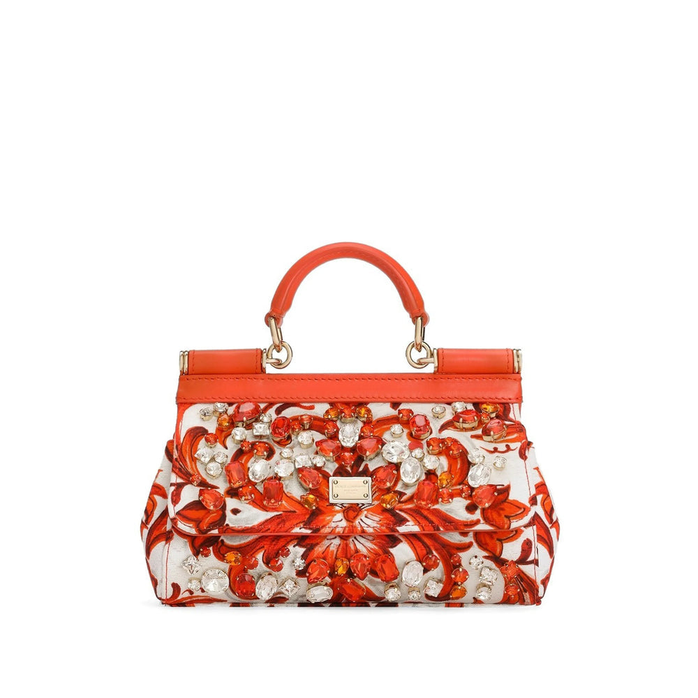 Dolce & Gabbana Red Tote Bags Women