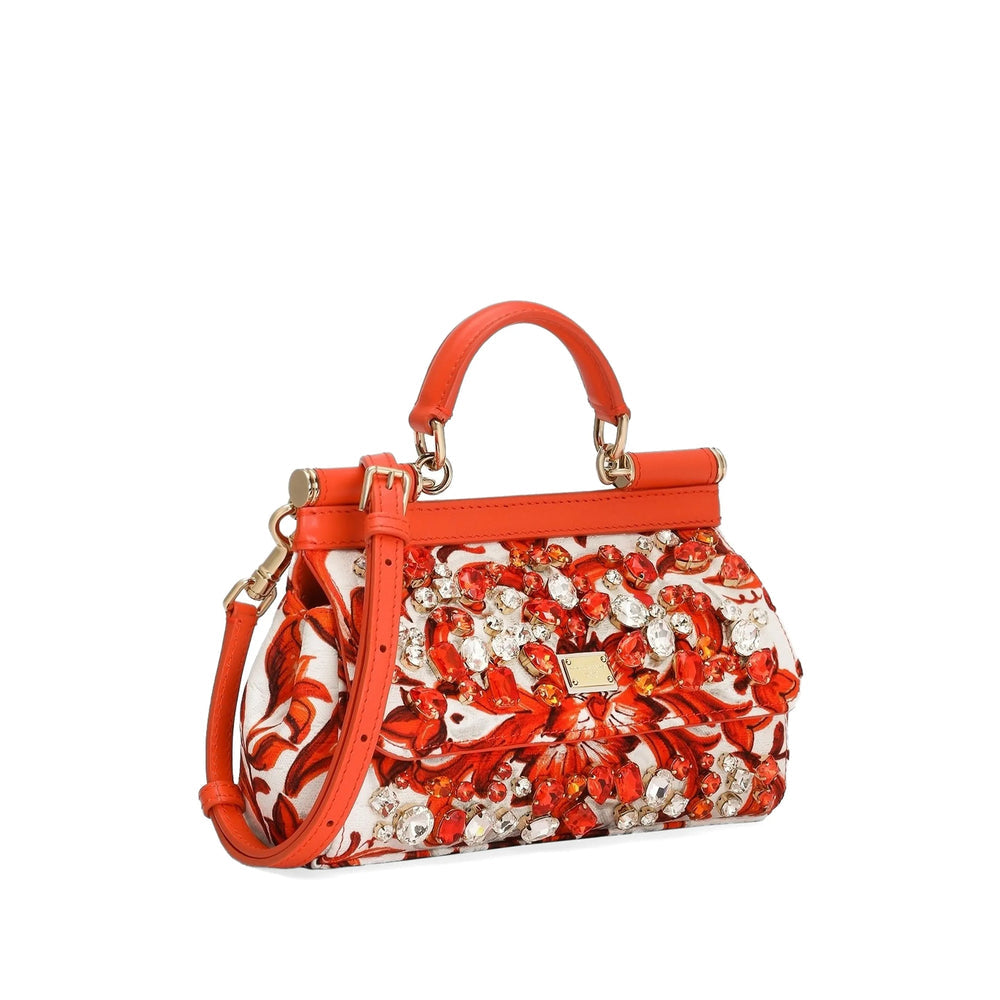 Dolce & Gabbana Red Tote Bags Women