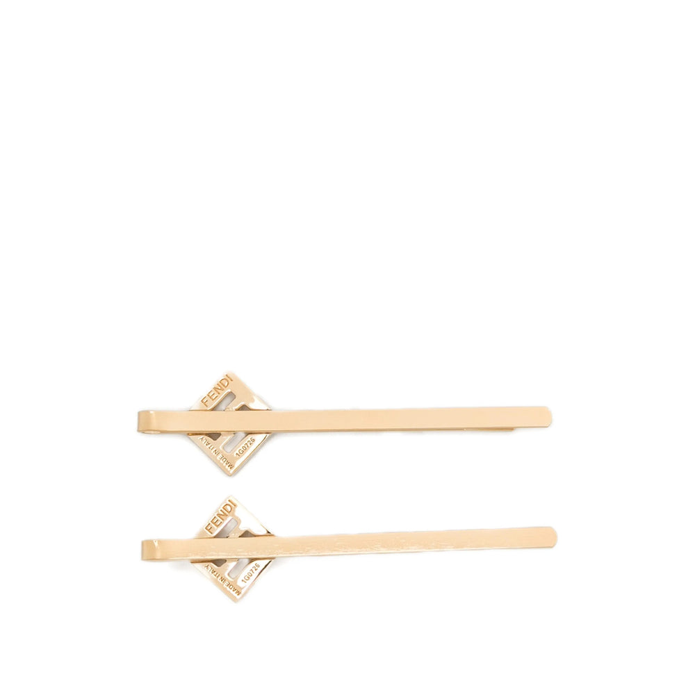 Fendi Gold Hair Accessories Women