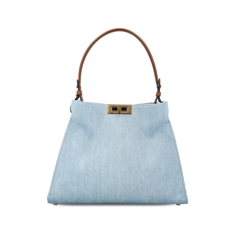 Fendi Blue Shoulder Bags Women