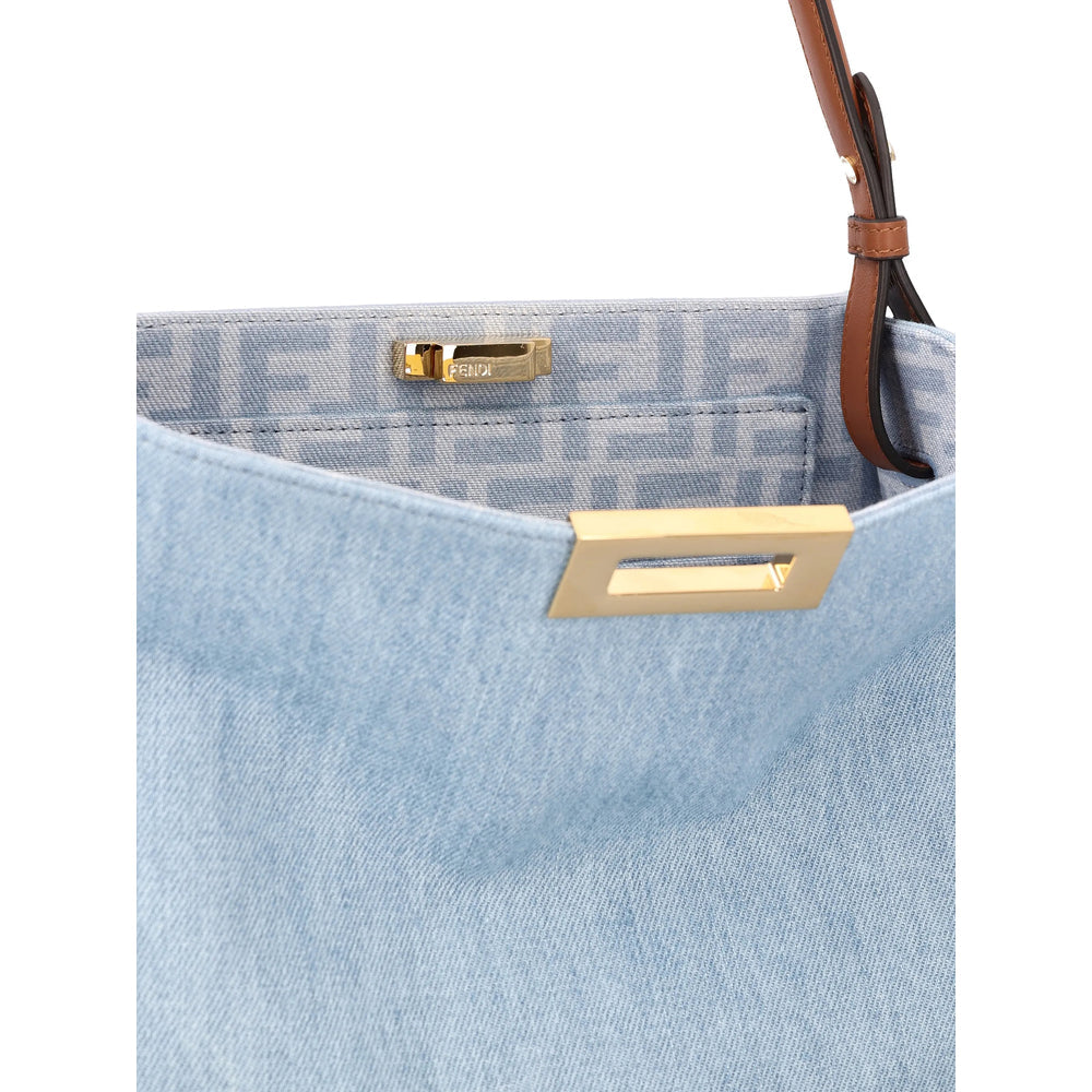 Fendi Blue Shoulder Bags Women