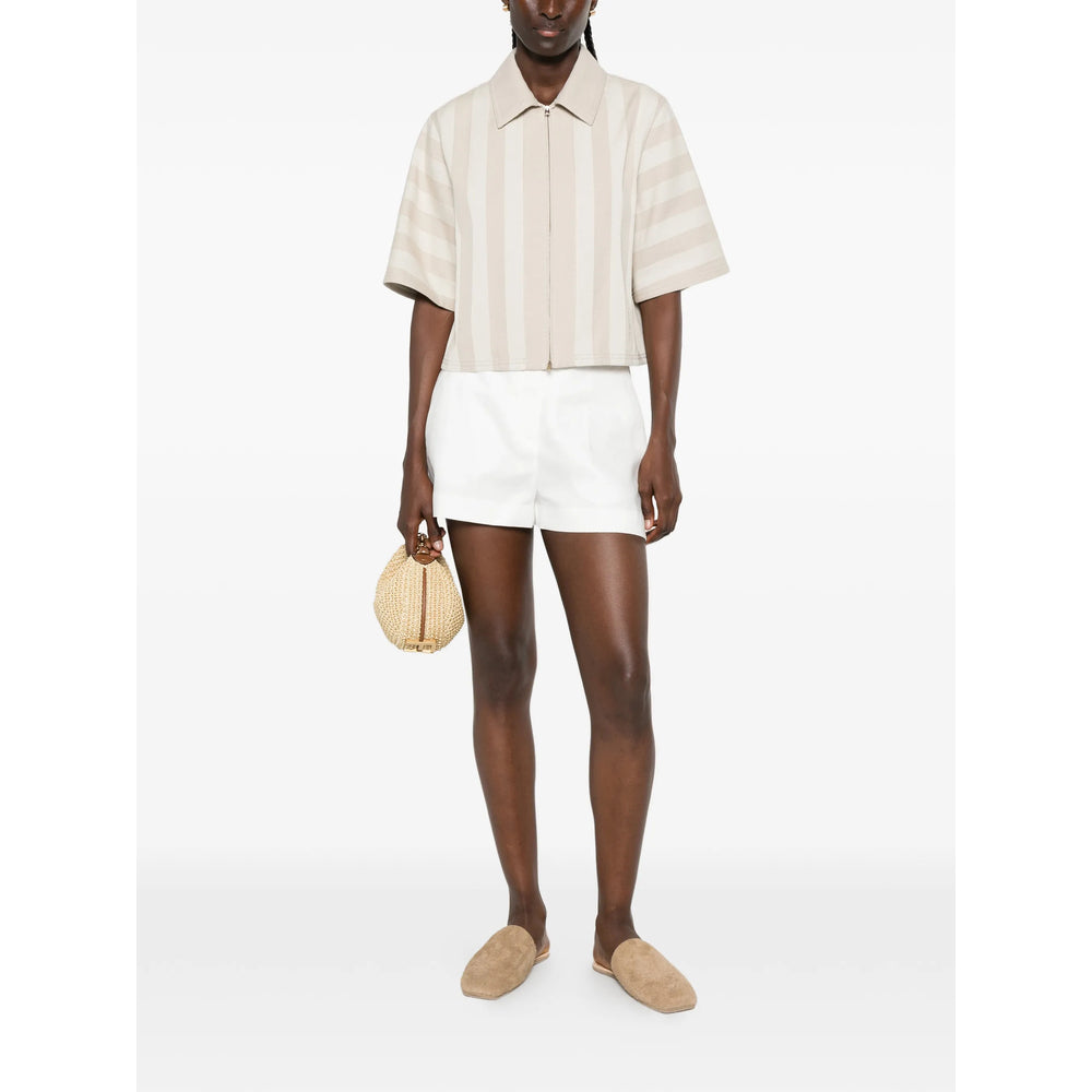 Fendi Neutrals Jackets - Cropped Jackets Women