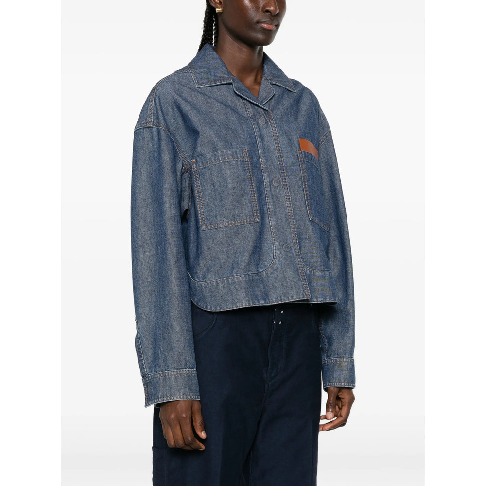 Fendi Blue Jackets - Denim Jackets Women