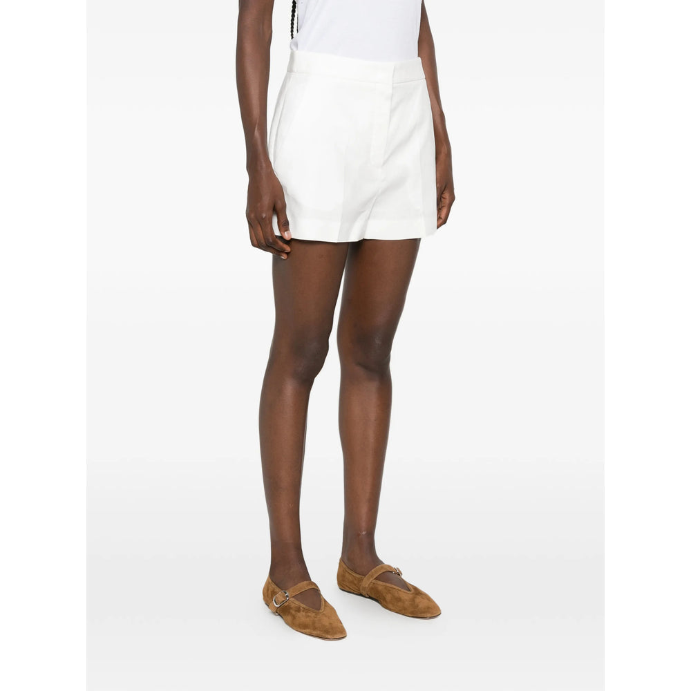 Fendi White Shorts - Tailored Shorts Women