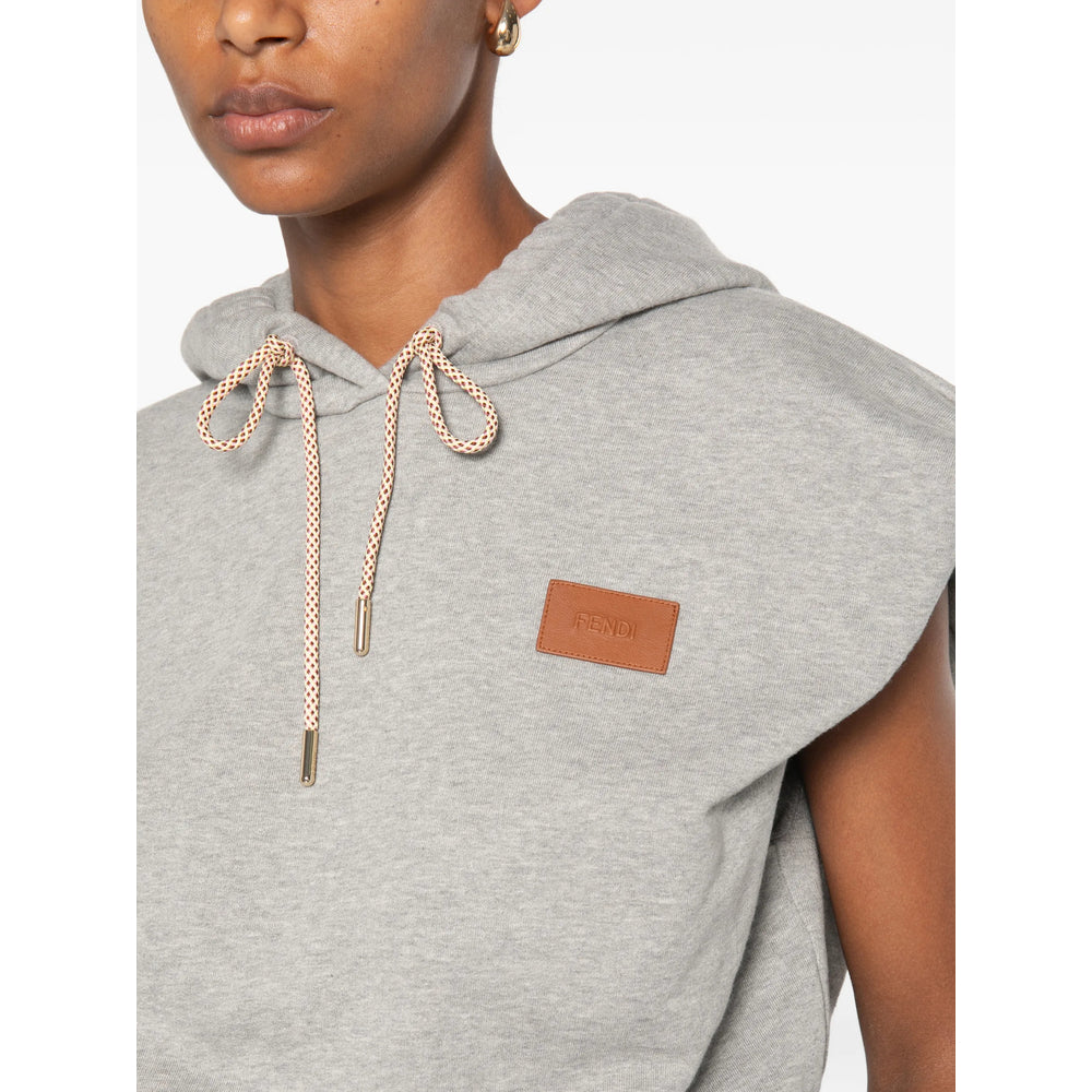 Fendi Grey Tops - Hoodies Women