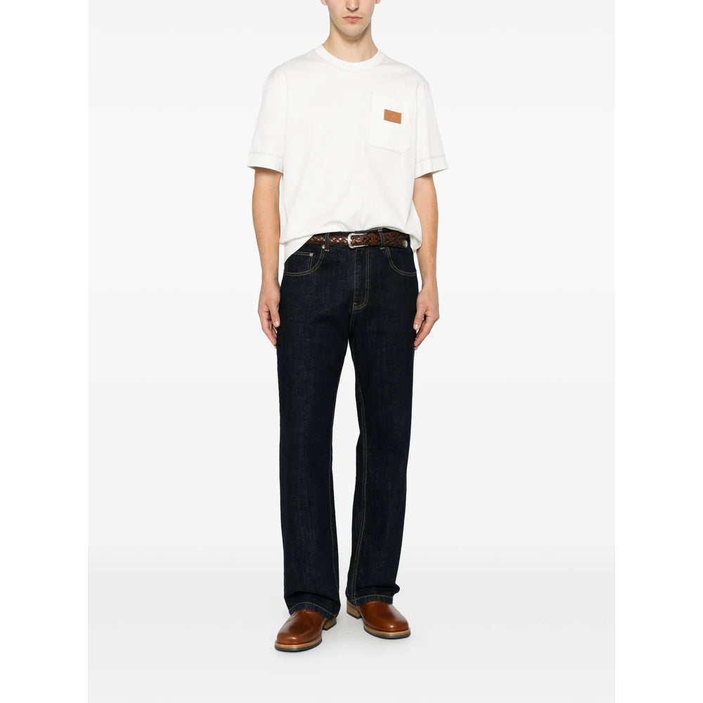 Fendi White T-Shirts & Vests - T-Shirts Men
