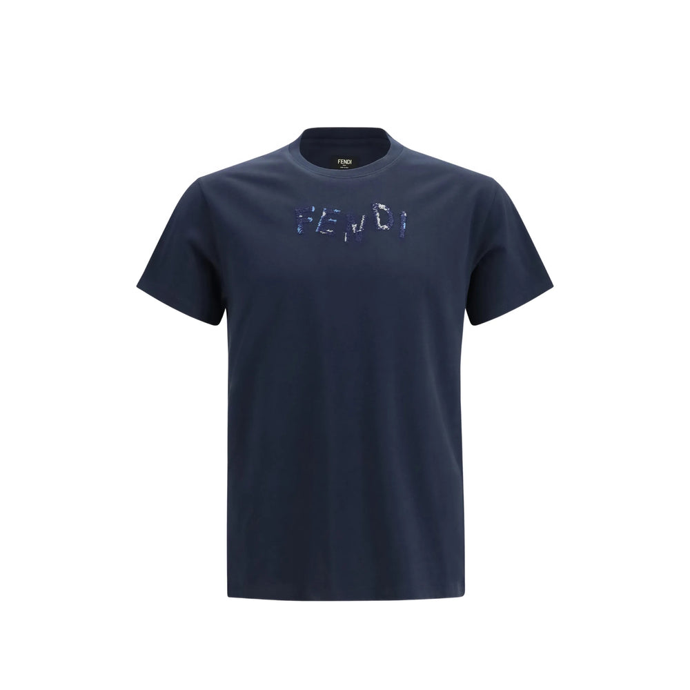Fendi Blue T-Shirts & Vests - T-Shirts Men