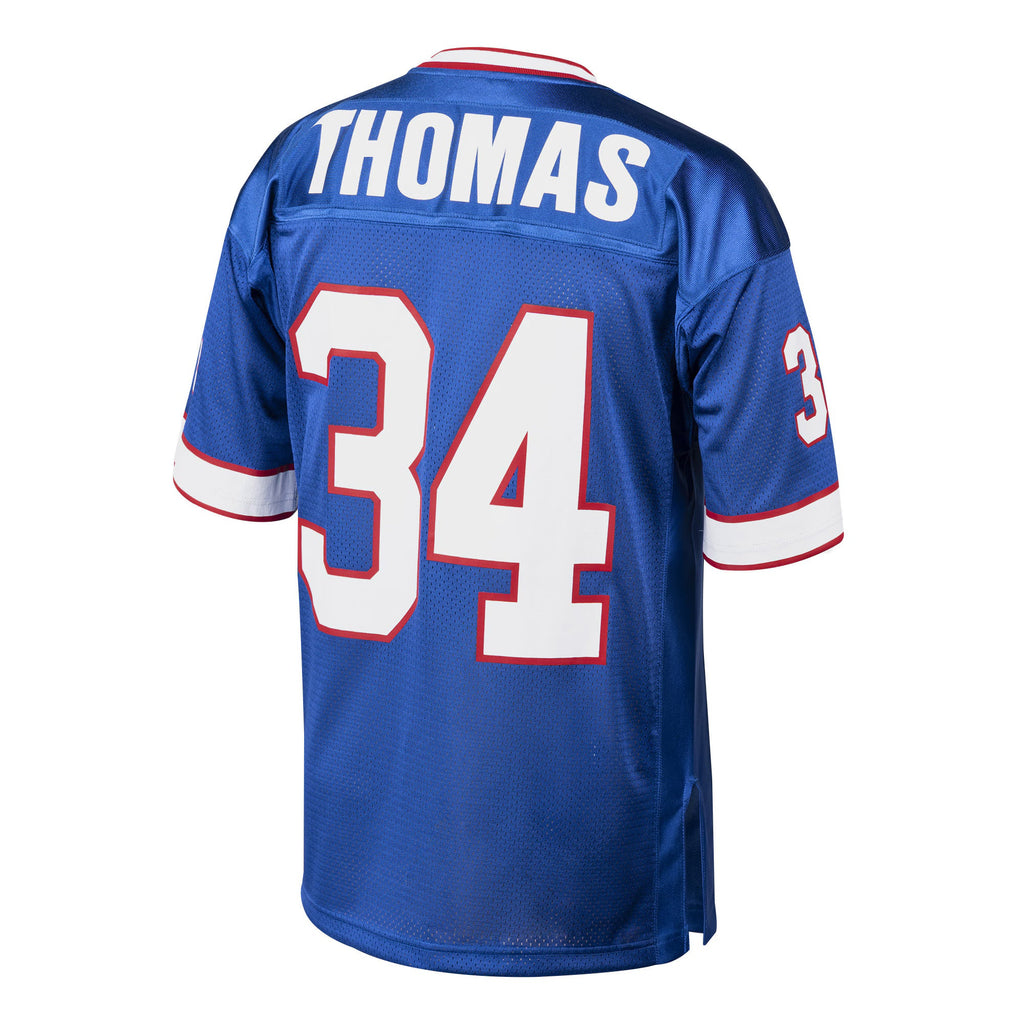 Buffalo Bills 1985 Thurman Thomas Mitchell & Ness Royal Authentic Throwback Retired Player Jersey