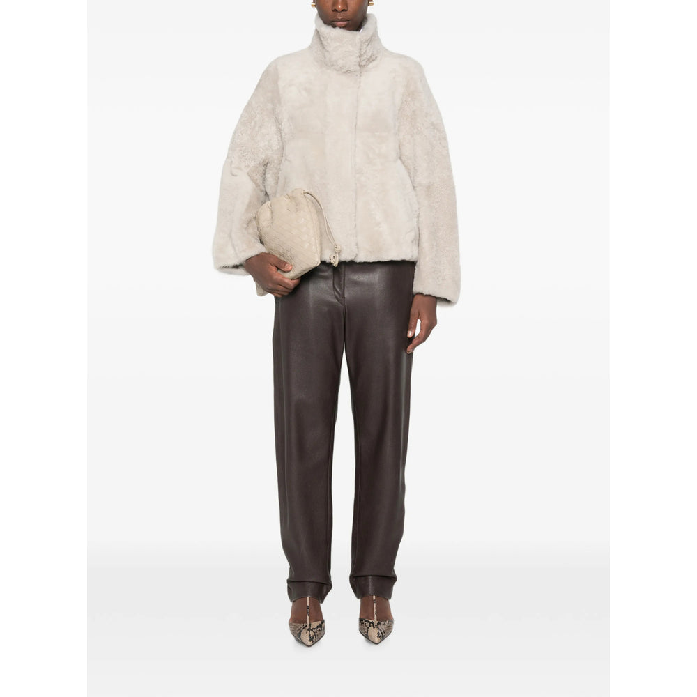 Brunello Cucinelli Neutrals Jackets - Faux Fur & Shearling Jackets Women
