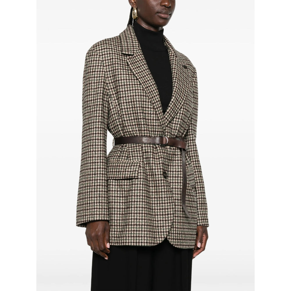 Brunello Cucinelli Neutrals Jackets - Blazers Women