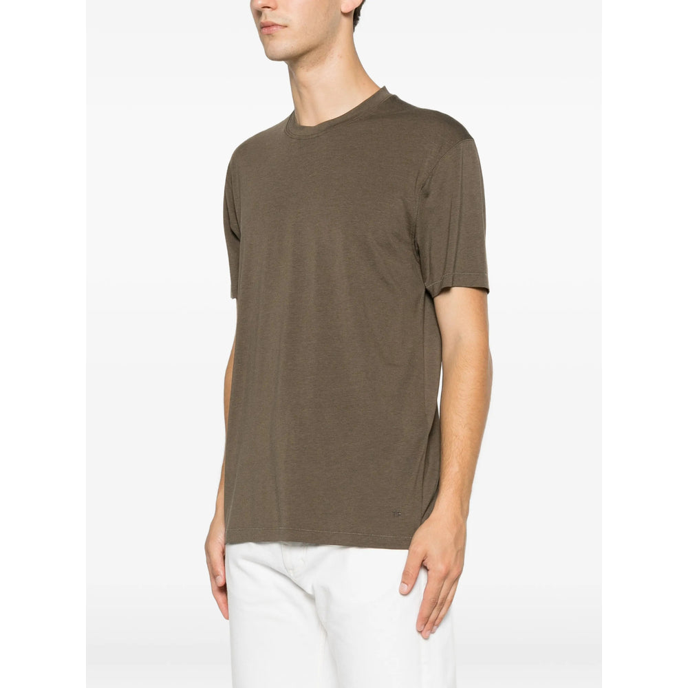 Tom Ford Green Polo Shirts - T-Shirts Men