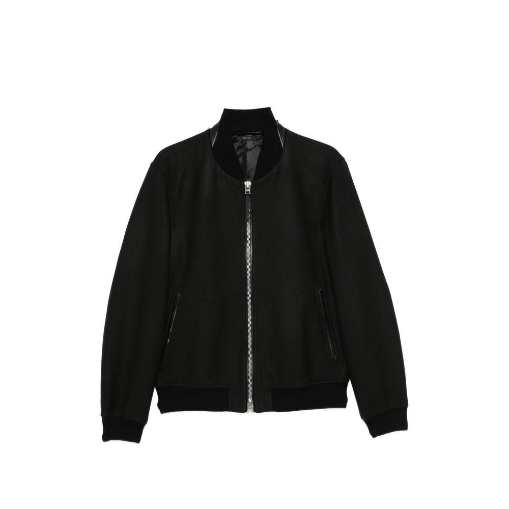 Tom Ford Black Jackets - Bomber Jackets Men