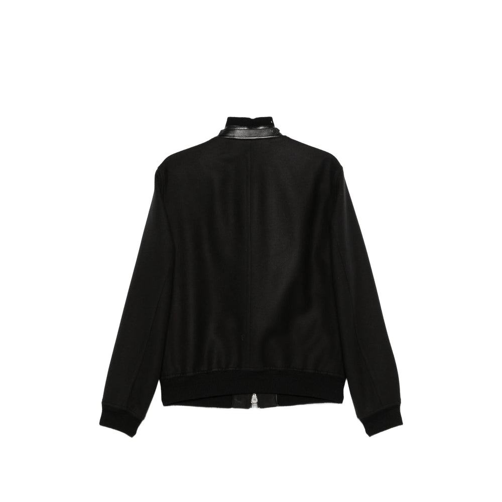 Tom Ford Black Jackets - Bomber Jackets Men