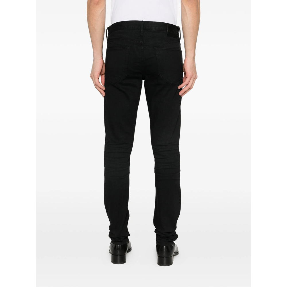 Tom Ford Black Denim - Slim-Fit Jeans Men