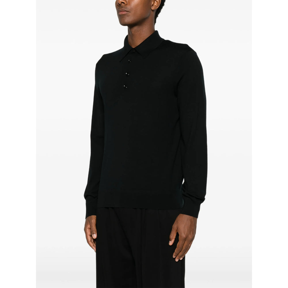 Tom Ford Black Polo Shirts Men