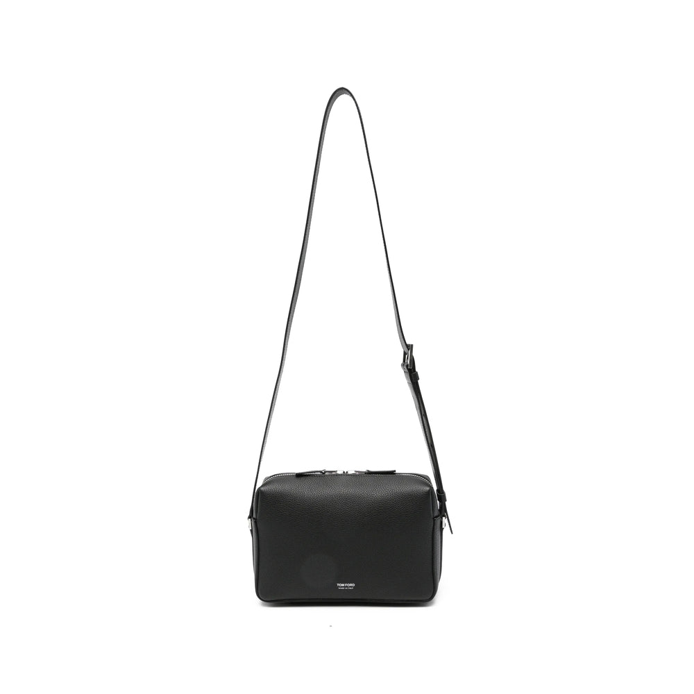Tom Ford Black Messenger Bags Men