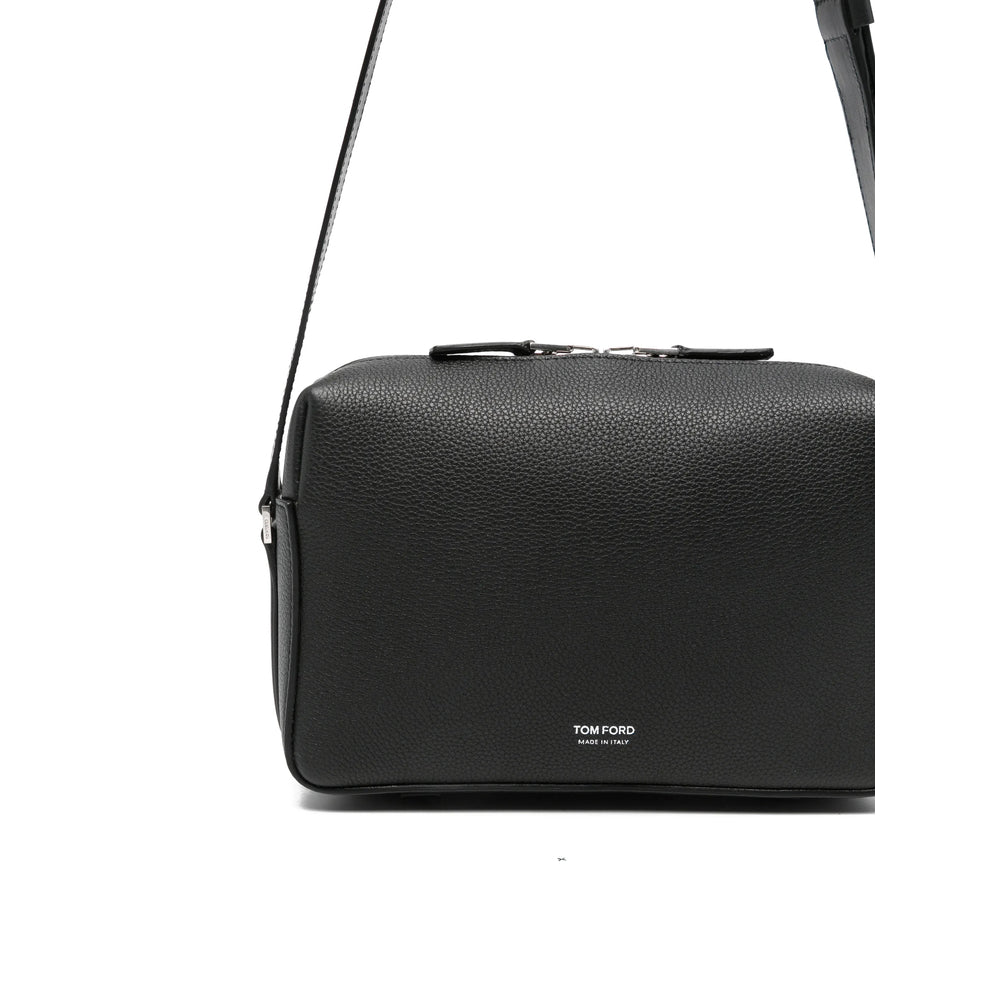 Tom Ford Black Messenger Bags Men