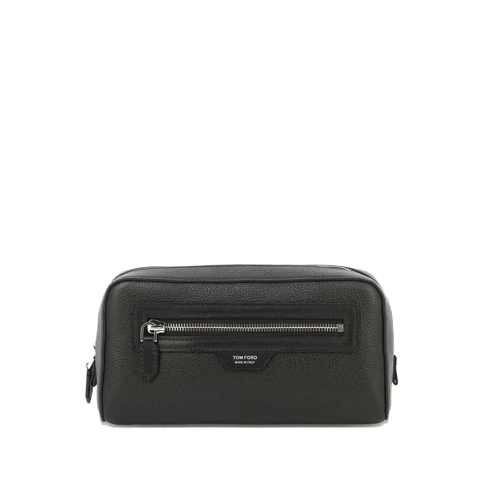 Tom Ford Black Wash Bags Men