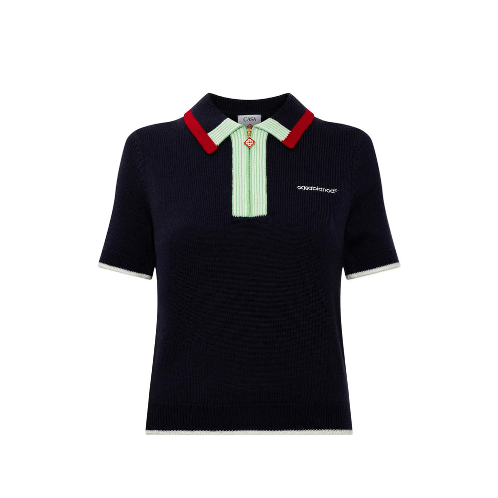 Casablanca Blue Tops - Polo Tops Women