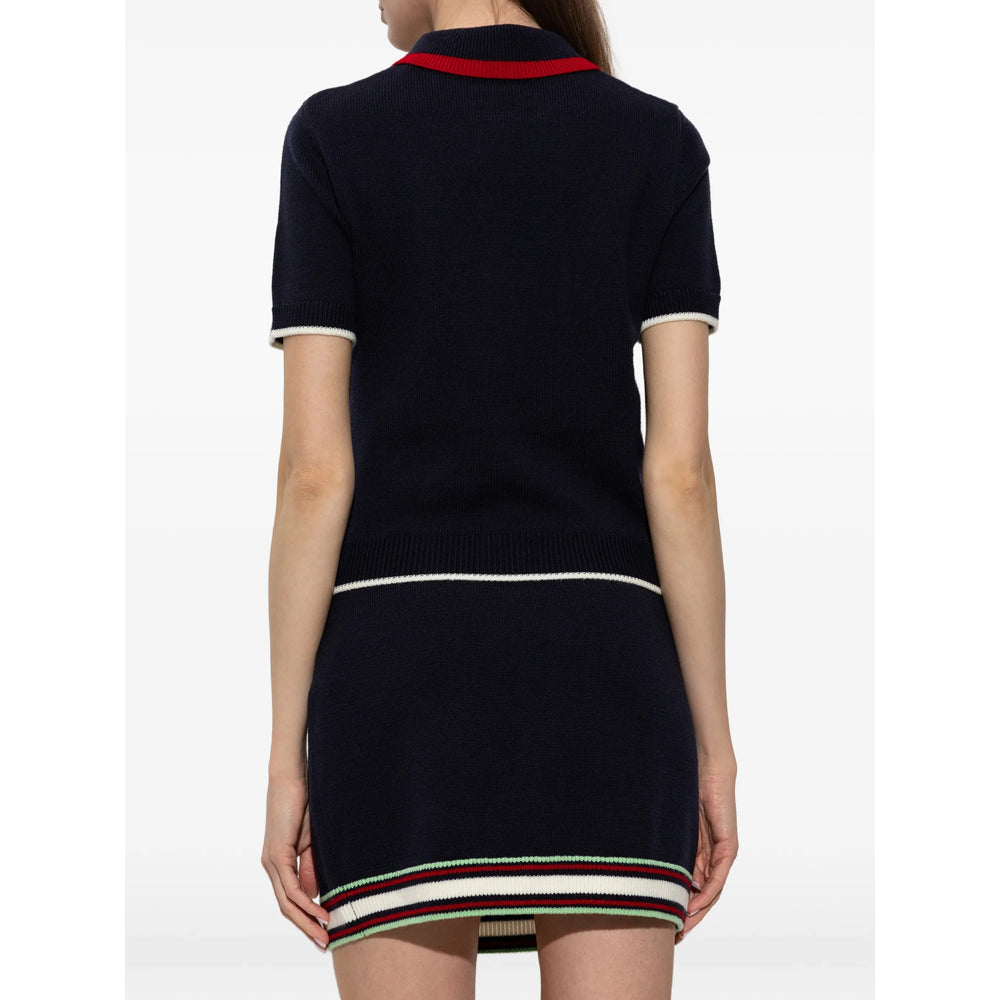 Casablanca Blue Tops - Polo Tops Women