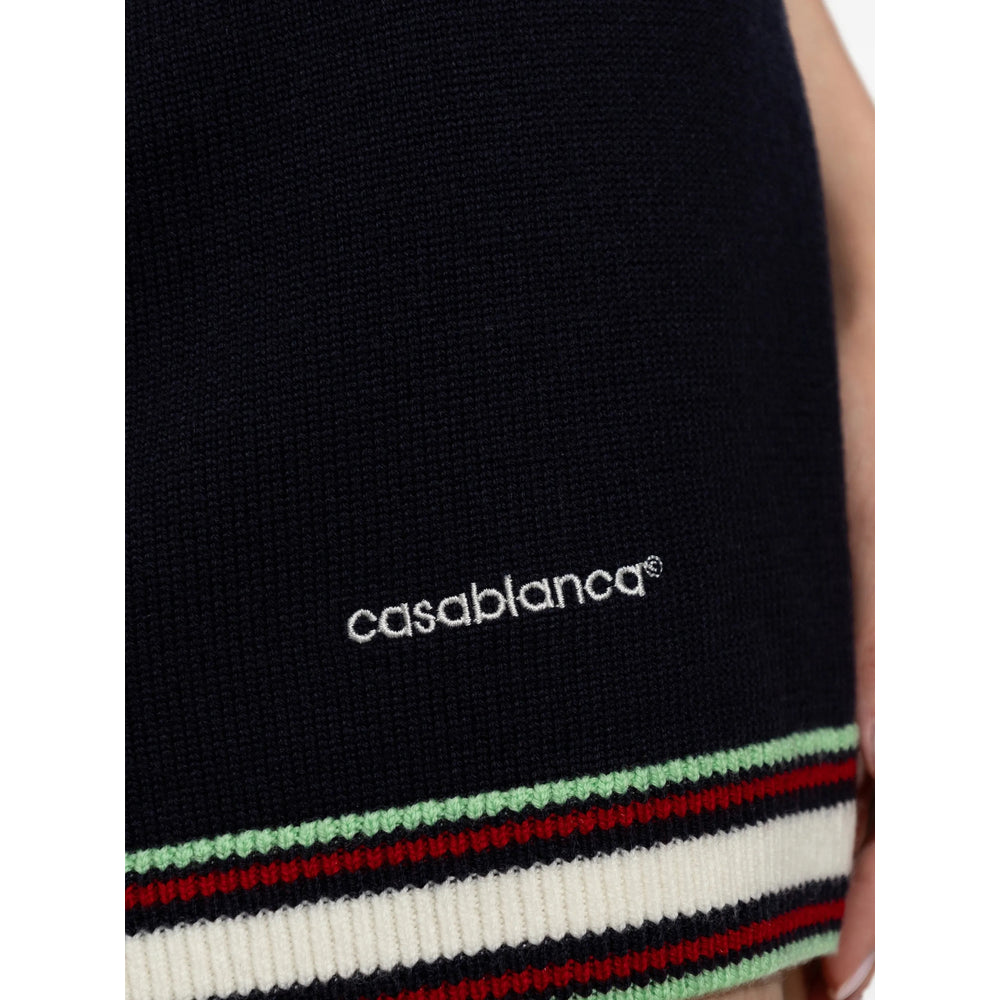 Casablanca Blue Shorts - Mini Shorts Women