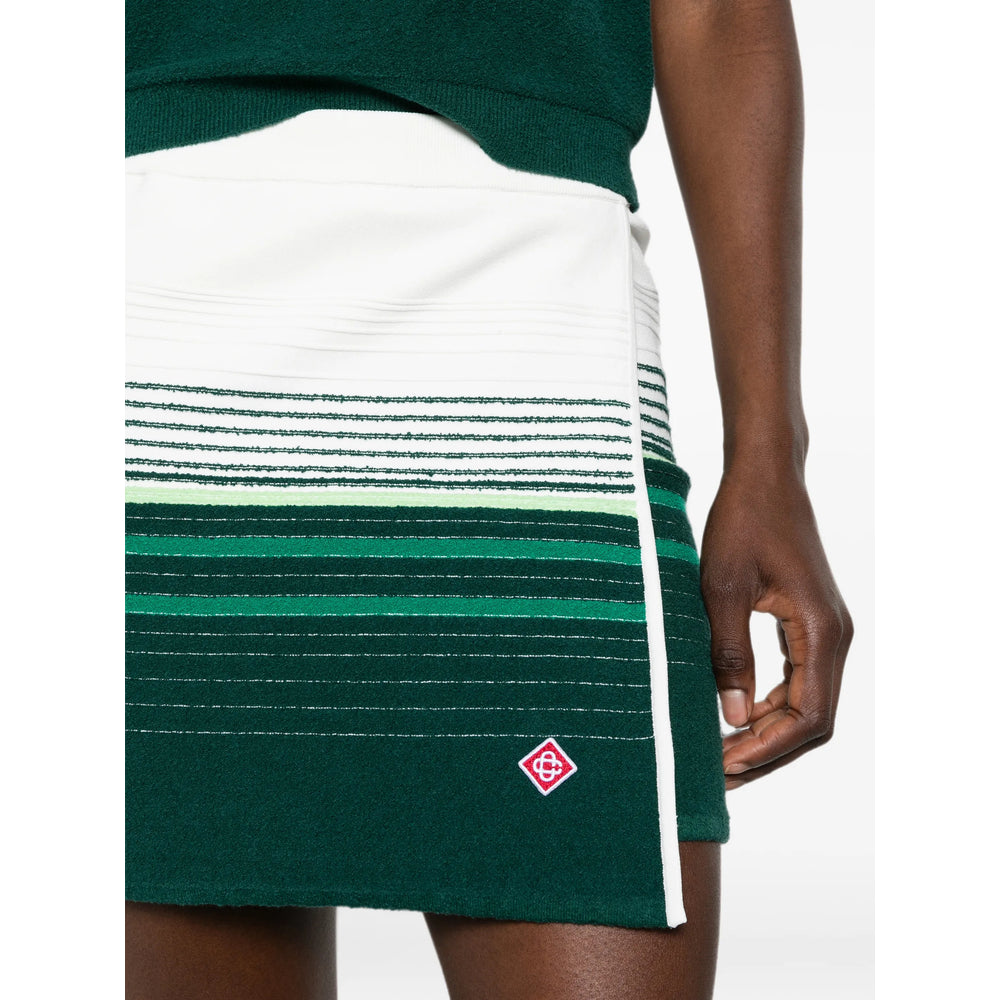 Casablanca Green Skirts - Asymmetric & Draped Skirts Women