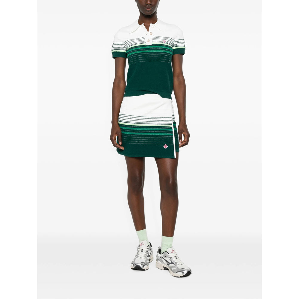 Casablanca Green Skirts - Asymmetric & Draped Skirts Women
