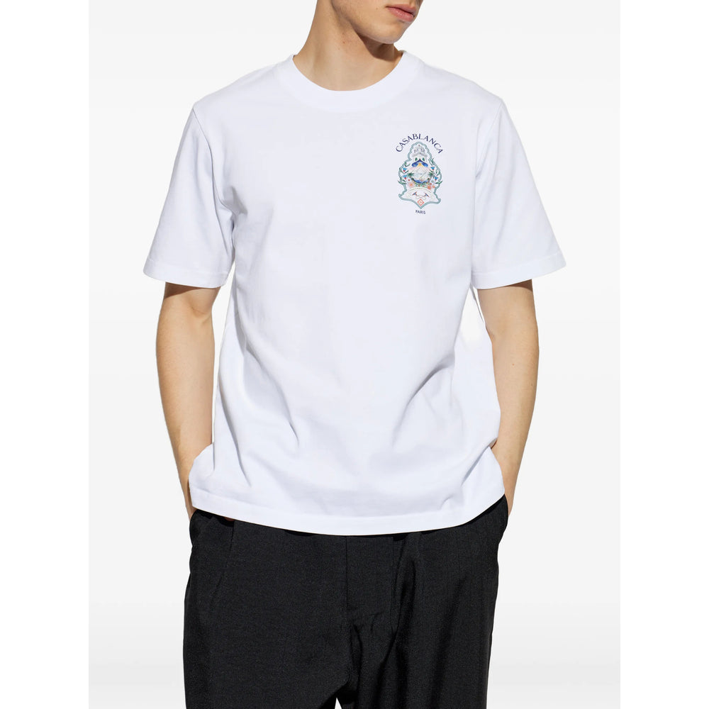 Casablanca White T-Shirts & Vests - T-Shirts Men