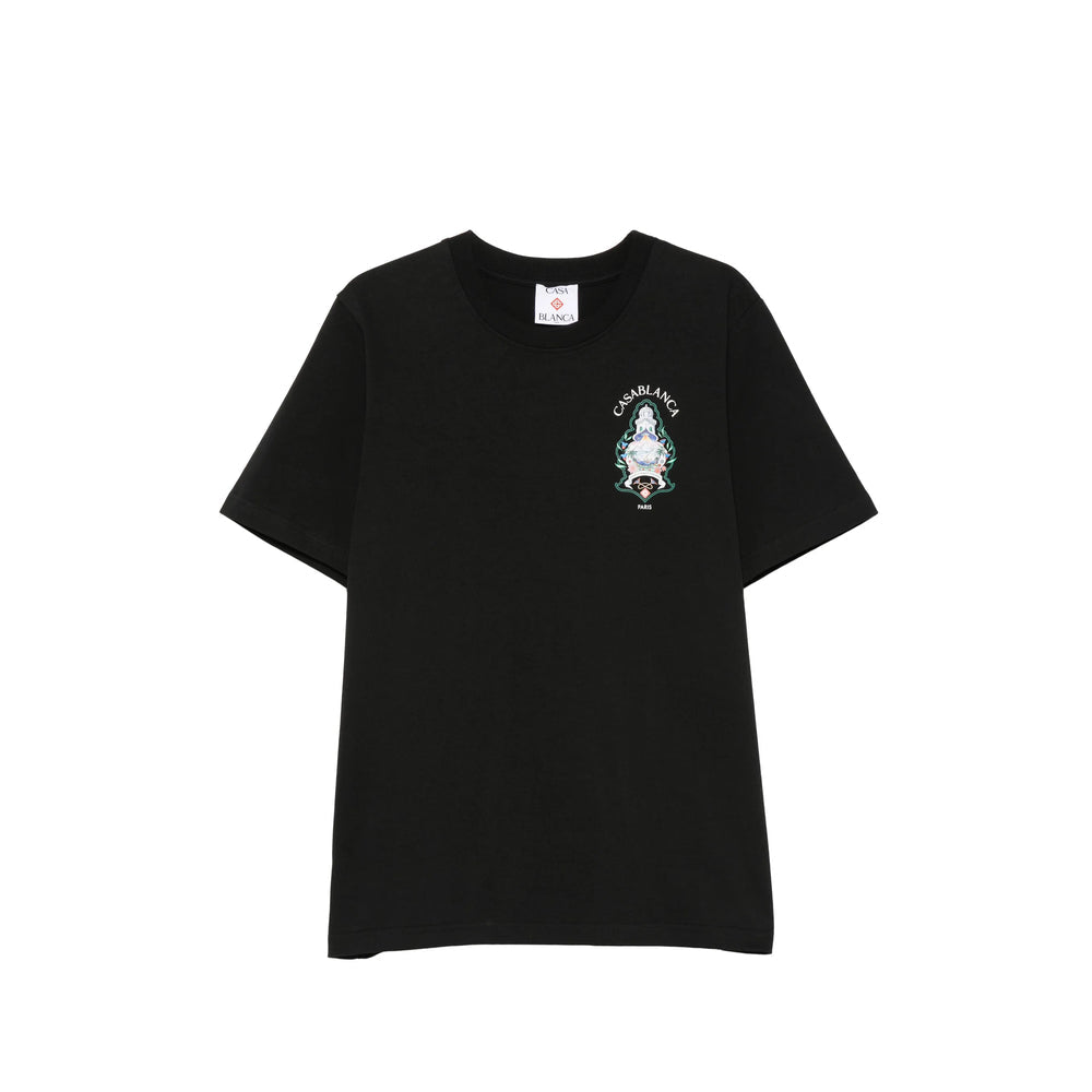 Casablanca Black T-Shirts & Vests - T-Shirts Men