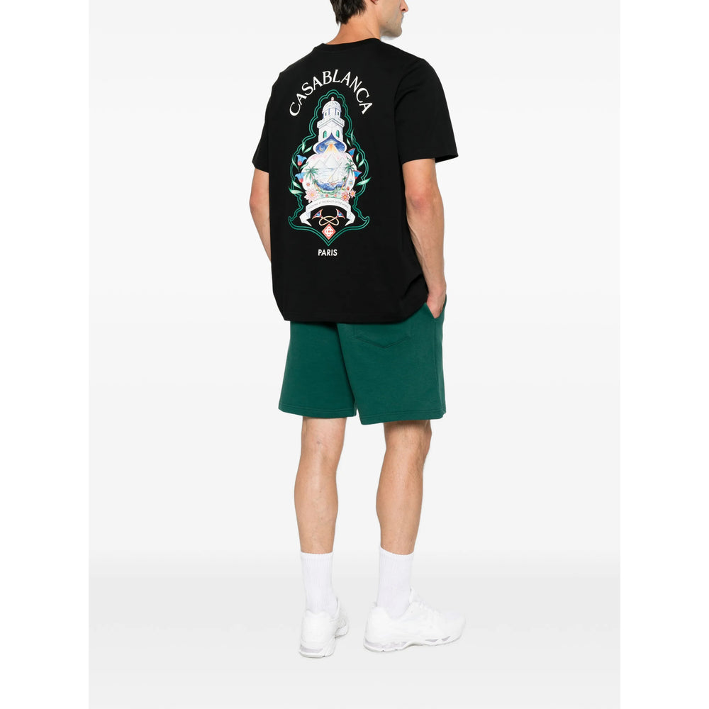 Casablanca Black T-Shirts & Vests - T-Shirts Men