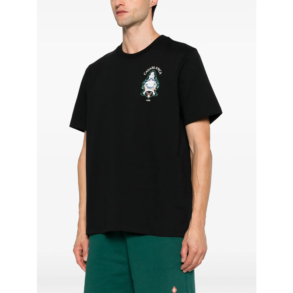 Casablanca Black T-Shirts & Vests - T-Shirts Men