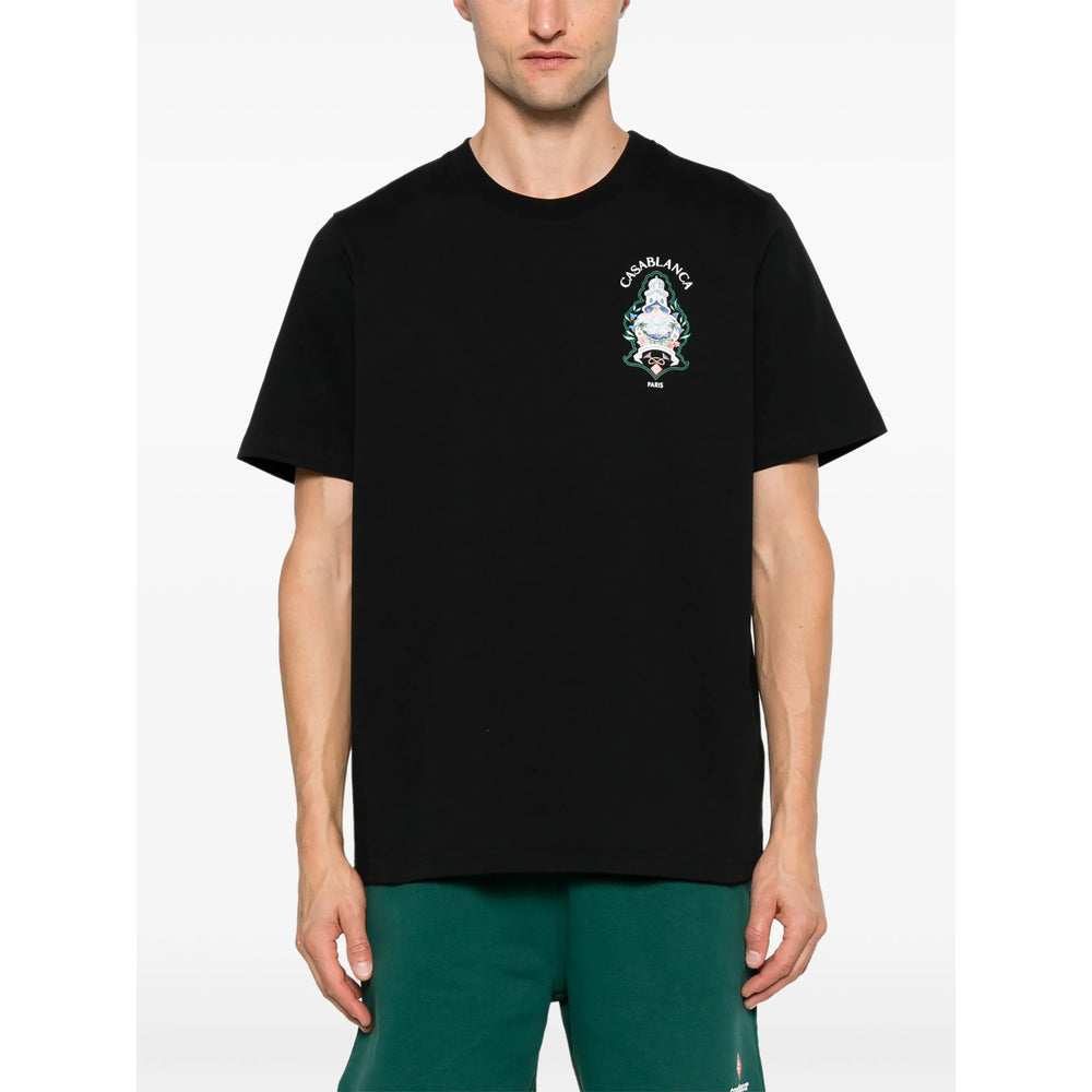 Casablanca Black T-Shirts & Vests - T-Shirts Men
