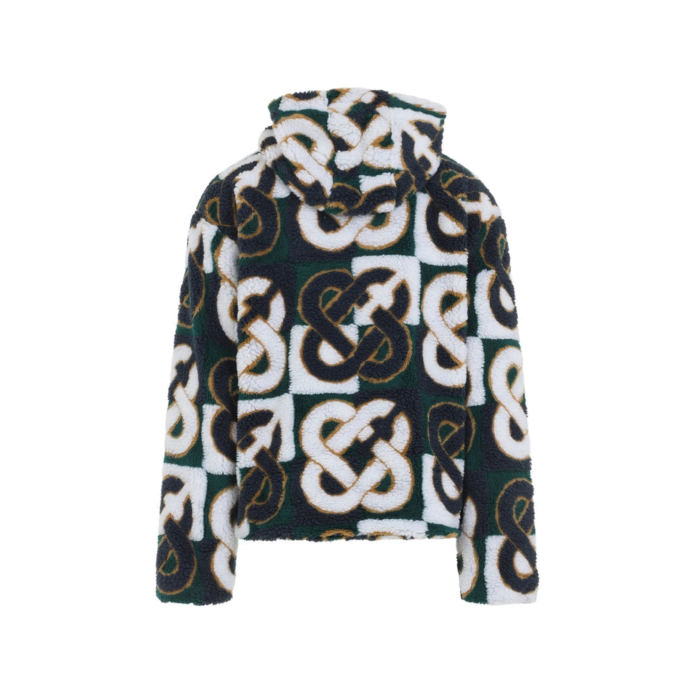 Casablanca Green Jackets - Hooded Jackets Men