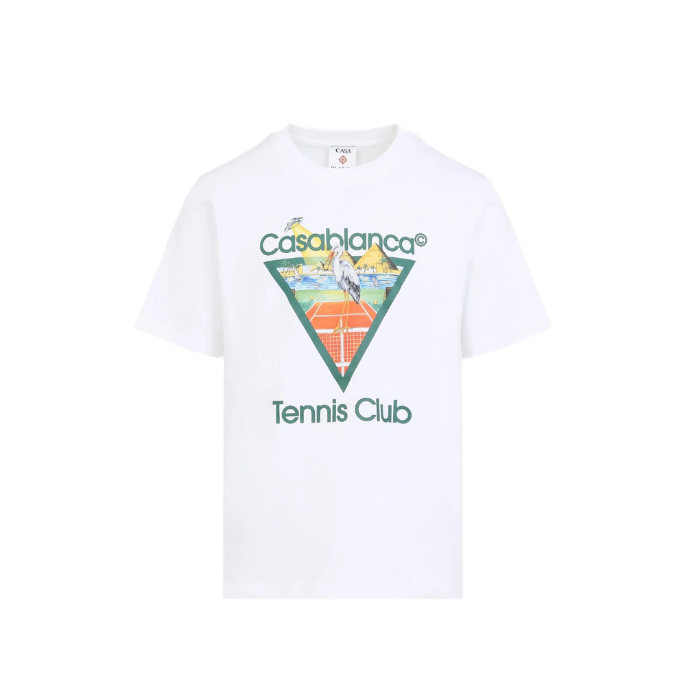 Casablanca White T-Shirts & Vests - T-Shirts Men