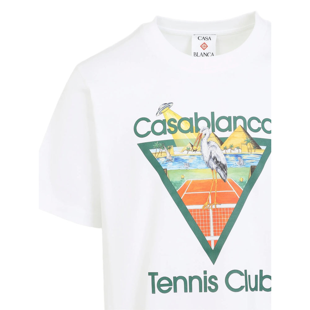 Casablanca White T-Shirts & Vests - T-Shirts Men
