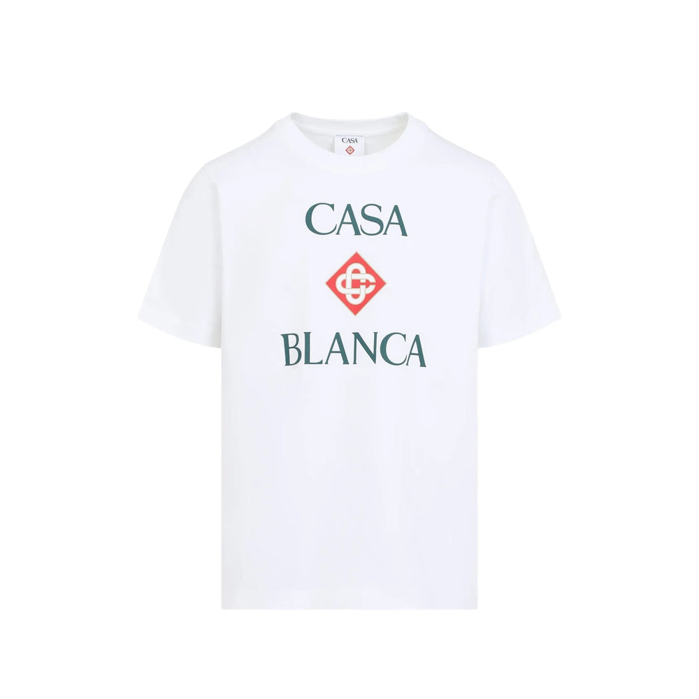 Casablanca White T-Shirts & Vests - T-Shirts Men