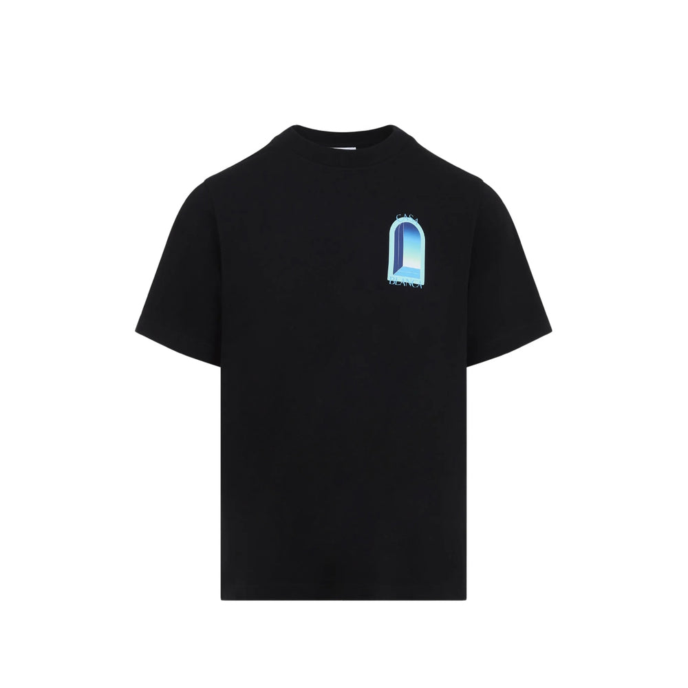Casablanca Black T-Shirts & Vests - T-Shirts Men