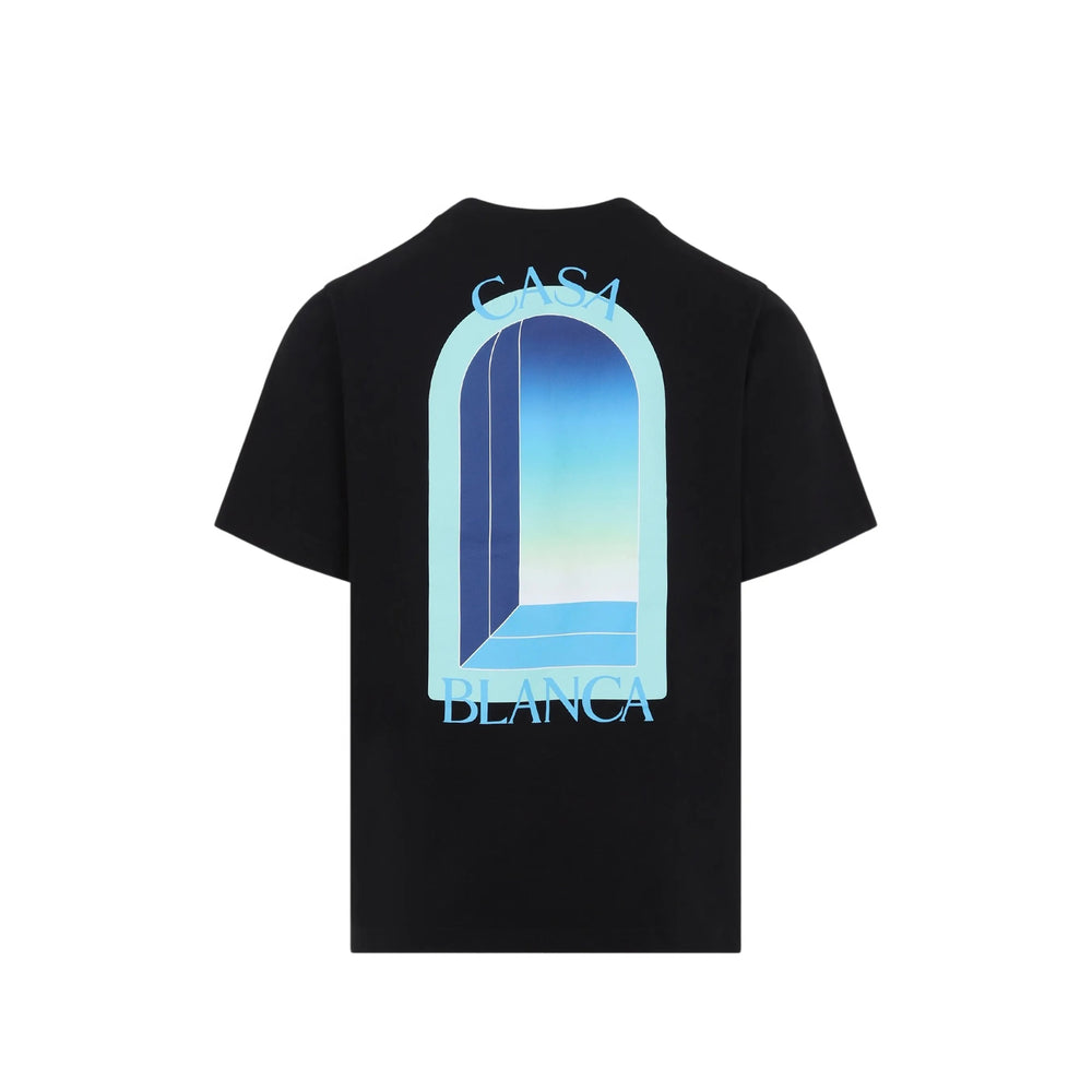 Casablanca Black T-Shirts & Vests - T-Shirts Men