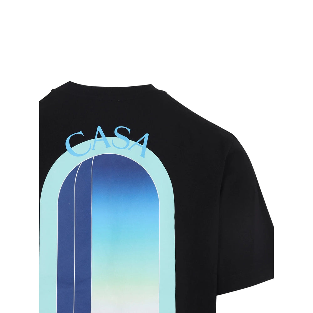 Casablanca Black T-Shirts & Vests - T-Shirts Men