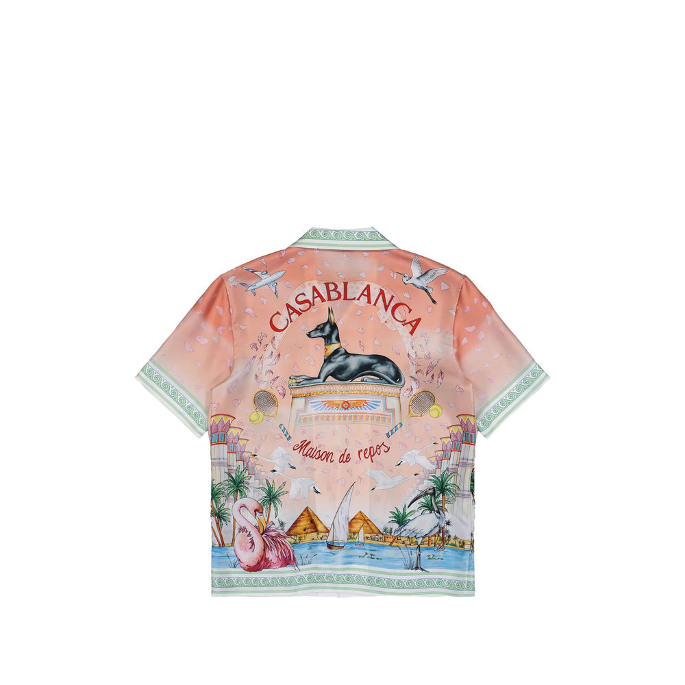 Casablanca Pink Shirts Men